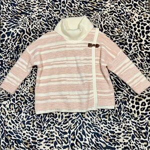 Calvin Klein fuzzy turtleneck sweater L/XL